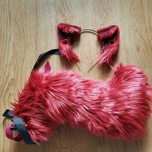 Red fox/cat set